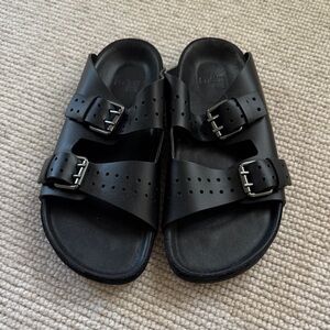 The kooples Double Buckle Sandals